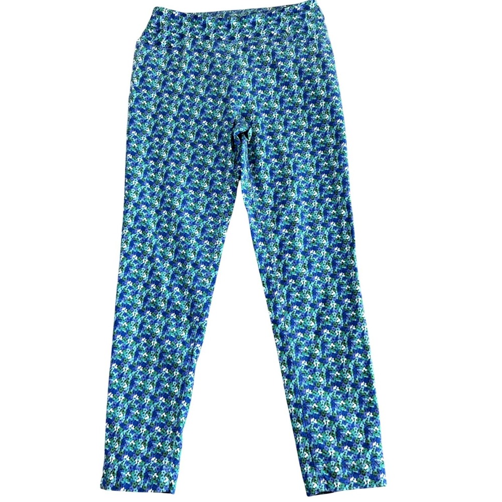 Soft Surroundings Small Super Stretch Ditsy Flowers Floral Leggings Ponte Pants